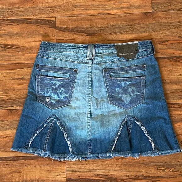 Industrial Cotton Blue Women’s Jean skirt sz9 - Picture 3 of 9